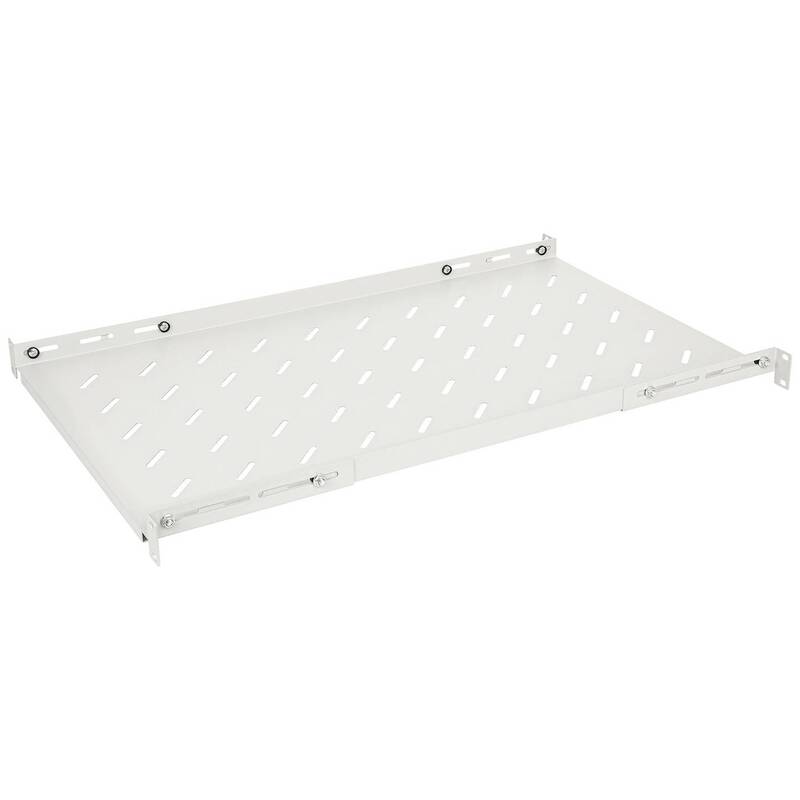 Intellinet Netzwerkschrank-Geräteboden 19 Zoll 1 HE Grau RAL 7035 für 1000 mm - 0766623714136