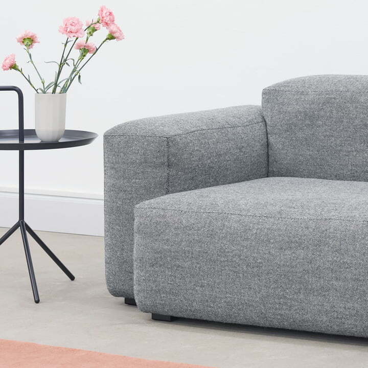 Hay - Mags Soft Sofa 3-Sitzer Kombination 1 Armlehne hellgrau SIEHE TEXT/FOTO - 4251384211797