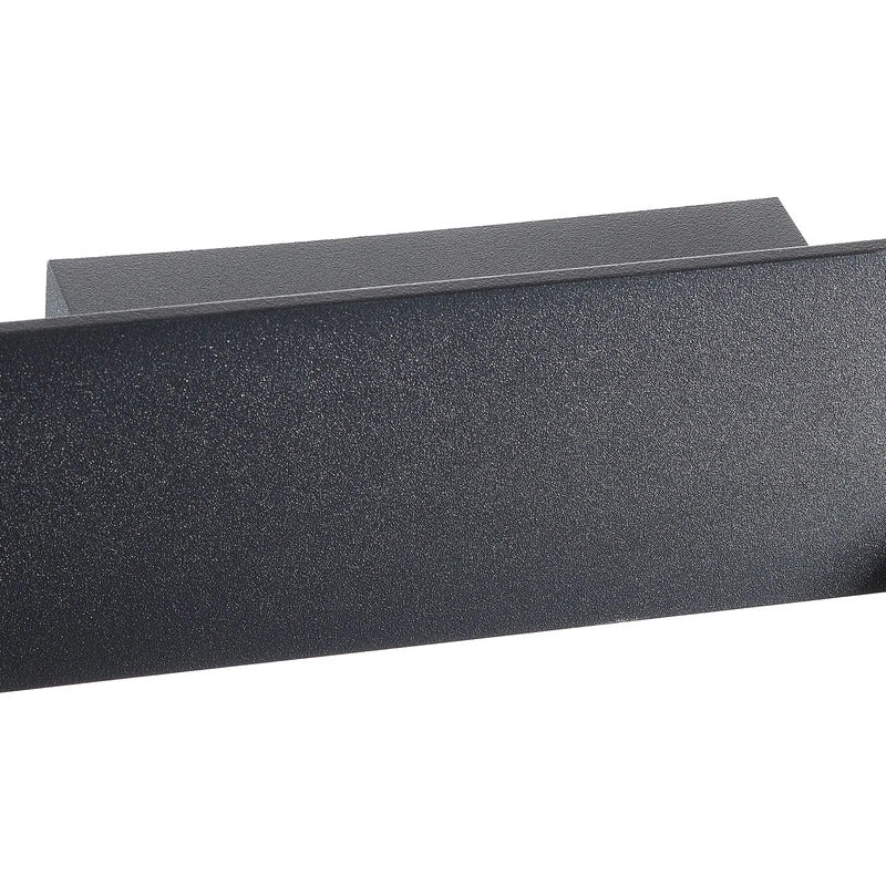 Ideal Lux Wandleuchte Zig Zag LED Lampe Aluminium schwarz 53cm warmweiß 2100lm - 8021696179322