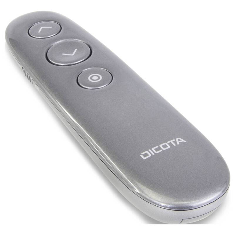 Dicota Funk Presenter D32058 mit virtuellem Laserpointer 2.4 GHz silber 40g - 7640239421356