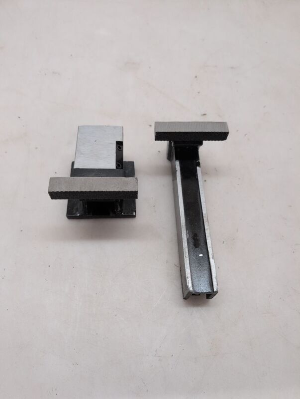 WABECO Schraubstock Spannstock Werkzeughalter 100mm Präzisionsschraubstock grau - 4005725401022