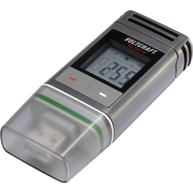 Voltcraft DL-220THP Multifunktioneller Datenlogger -30 bis +60 °C PDF Funktion - 4016139081298