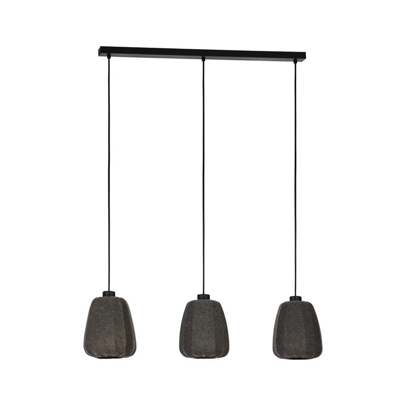 Eglo Hängelampe Hängeleuchte Barlaston LED Pendelleuchte dimmbar schwarz - 9002759439620