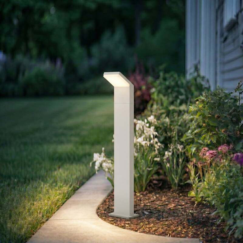 Arcchio LED-Wegeleuchte Yolena 100 cm weiß IP65 warmweiß 2400 lm 16 W - 4255830901744