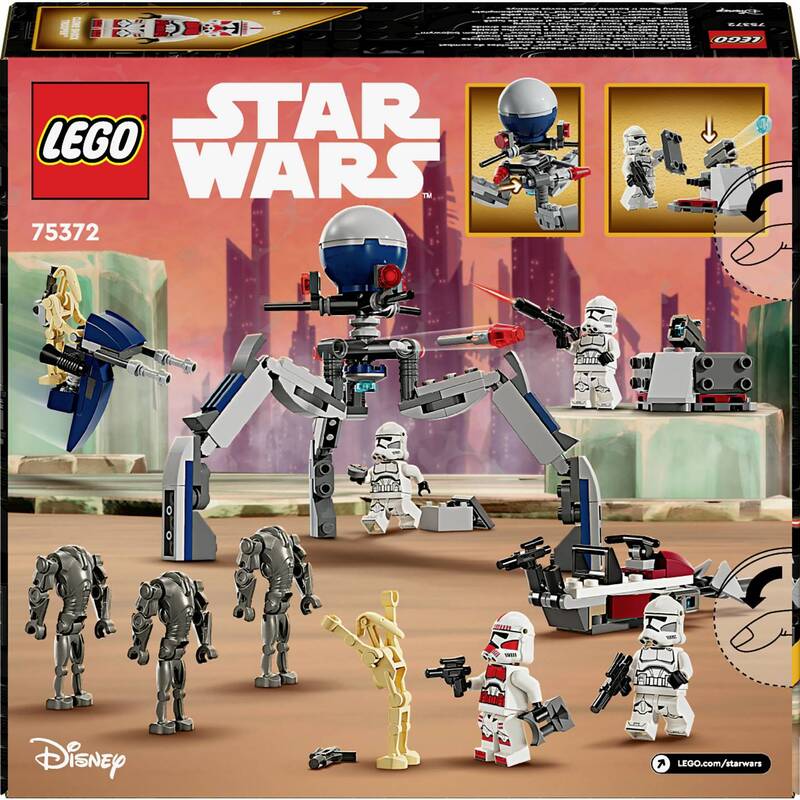 Clone Trooper & Battle Droid Battle Pack - 5702017584317