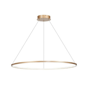 B-Ware Milagro Lighting Hängelampe Pendelleuchte LED Saturno gold Aluminium Kunststoff