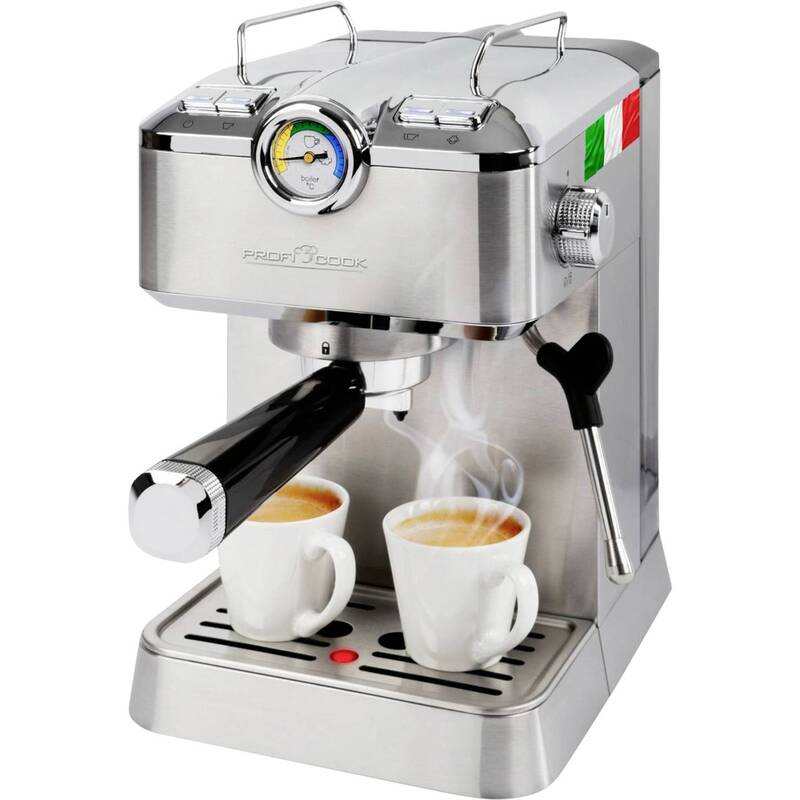 Profi Cook PC-ES KA 1267 INOX Espressomaschine Kaffeeautomat Edelstahl Kaffee - 4006160012675