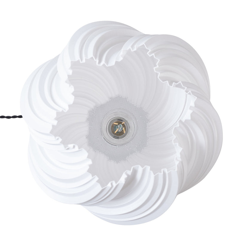 Lindby Tischleuchte Nuvia LED Lampe Leuchte Tischlampe modern weiß 39cm - 4255830901270