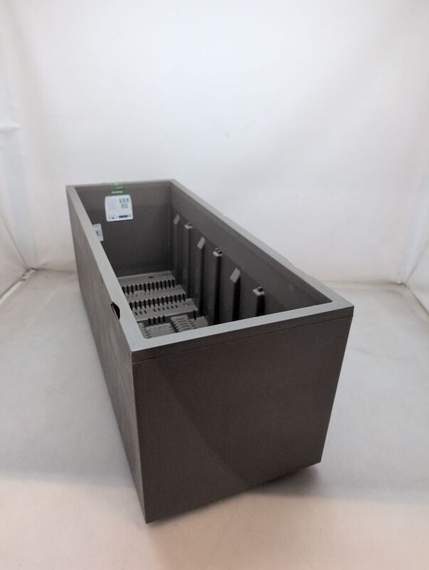 Deroma Pflanzkasten Hochbeet Millennium 39x99,3x37,6cm Sandstone mit 8 Rädern - 0191942106476