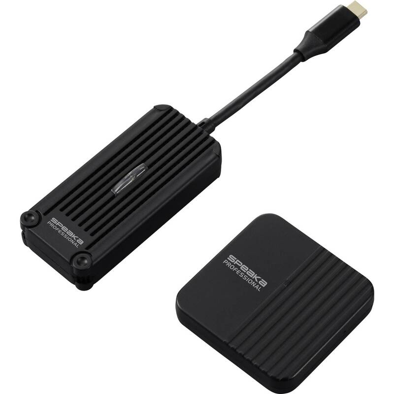 SpeaKa Professional SP-TR-300 Drahtloses Full HD Präsentationssystem 30m Reic... - 4064161337180