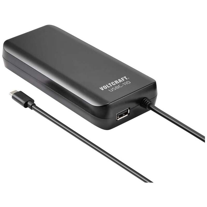 VOLTCRAFT USBC-110 USB Ladegerät 100 W 5 V/DC 20 V/DC 5 A USB Power Delivery - 4064161198941