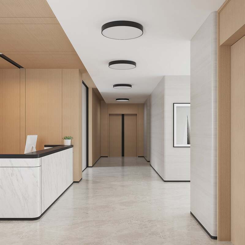 Arcchio Pendelleuchte Hängelampe LED Schwarz Aluminium Acryl Vanida Deckenla731 - 4251096597721