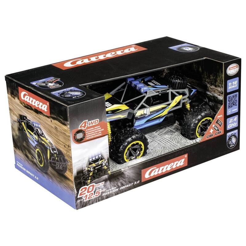 Carrera RC Modellauto Passion Impact 3.0 1:16 inkl. Akku und Ladekabel - 9003150149774