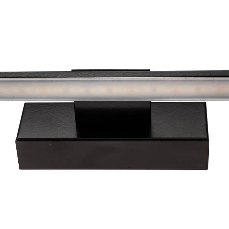 Euluna Wandleuchte Wandlampe LED Leuchte Lampe Miroir schwarz 80 cm universalwei - 5903148515069
