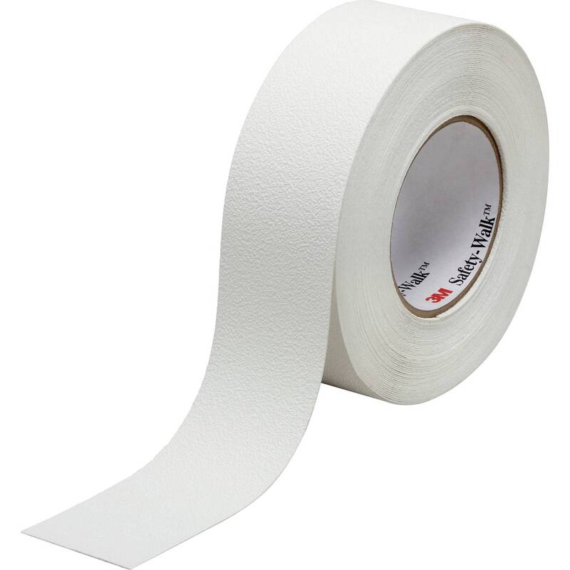3M Antirutschklebeband Safety-Walk Nasszone Rutschhemmung weiß 18,3m x 50,8mm - 48011193168