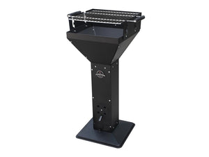 B-Ware Jamestown Holzkohlegrill Säulengrill Ted Kaminzugeffekt einfache Reinigung