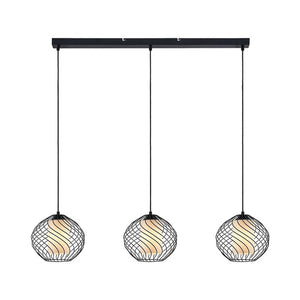 B-Ware Lindby Cedrice Pendelleuchte Hängeleuchte Deckenlampe Lampe 3 Flammig E27867