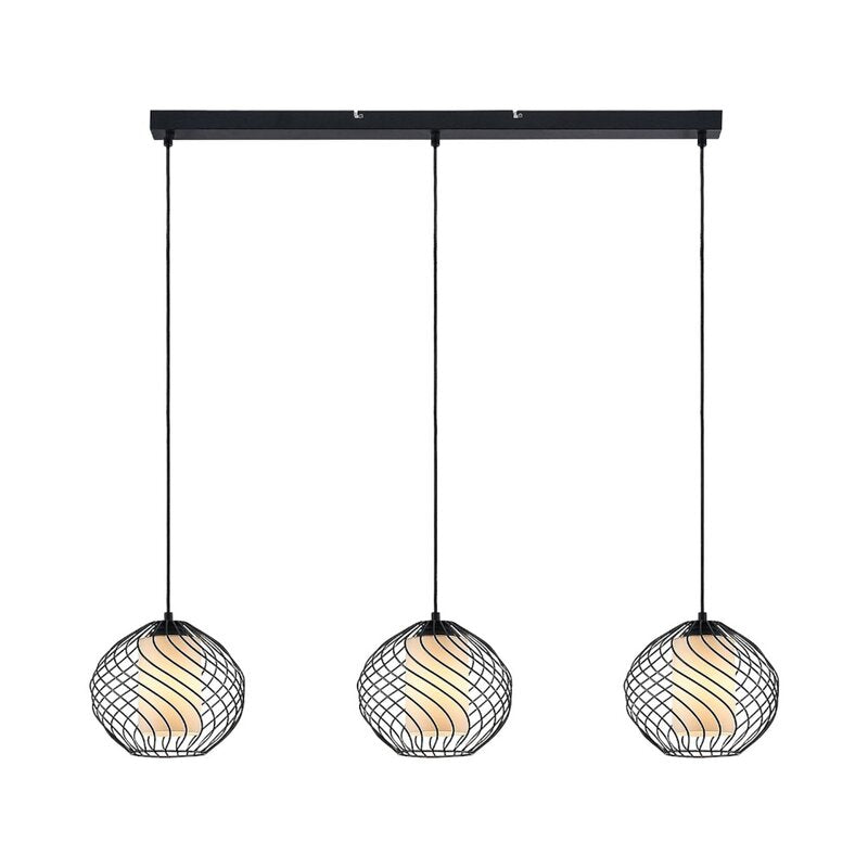 Lindby Cedrice Pendelleuchte Hängeleuchte Deckenlampe Lampe 3-flammig E27867 - 4251096569964