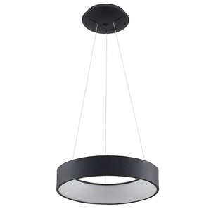 B-Ware Arcchio Pendelleuchte Hängelampe LED Aleksi schwarz Eisen Kunststoff dimmbar