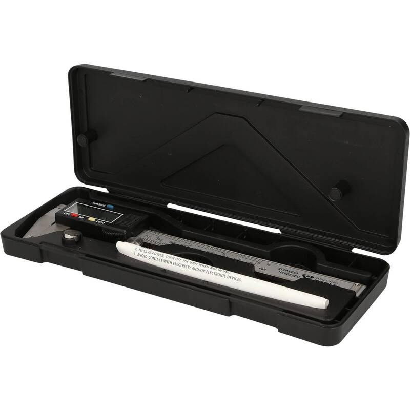 Brilliant Tools Digitaler Messschieber 150mm Präzisionsmessgerät Messwerkzeug - 4042146778456