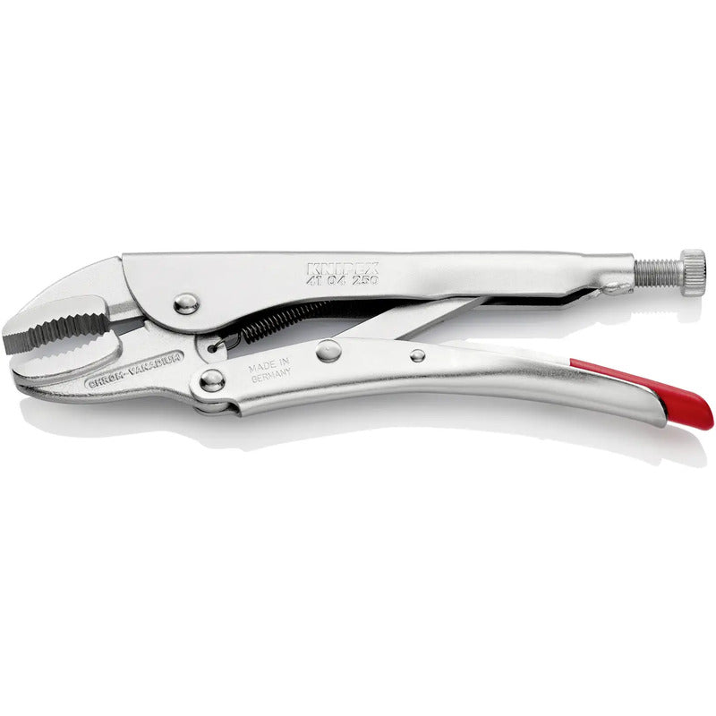 Knipex 41 04 250 Gripzange Halbrund 0-40mm 250 mm Zange Feststellzange Werkzeug - 4003773035206