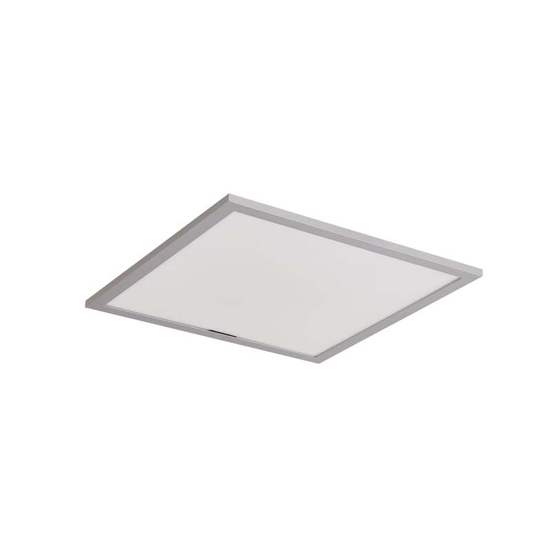 Lindby LED Deckenlampe Deckenleuchte Livel Lampe Leuchte silber 40x40cm 4000K - 4251096528367