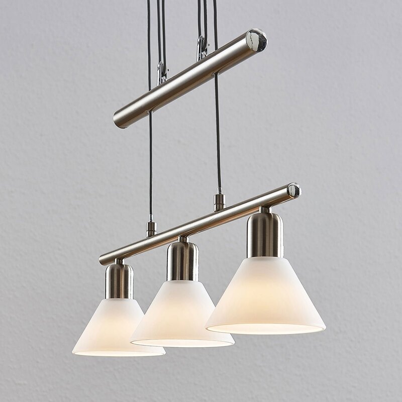 Lindby Pendelleuchte Delira Pendelleuchte Lampe Leuchte 3-flammig E14 LED G726 - 4251096563009