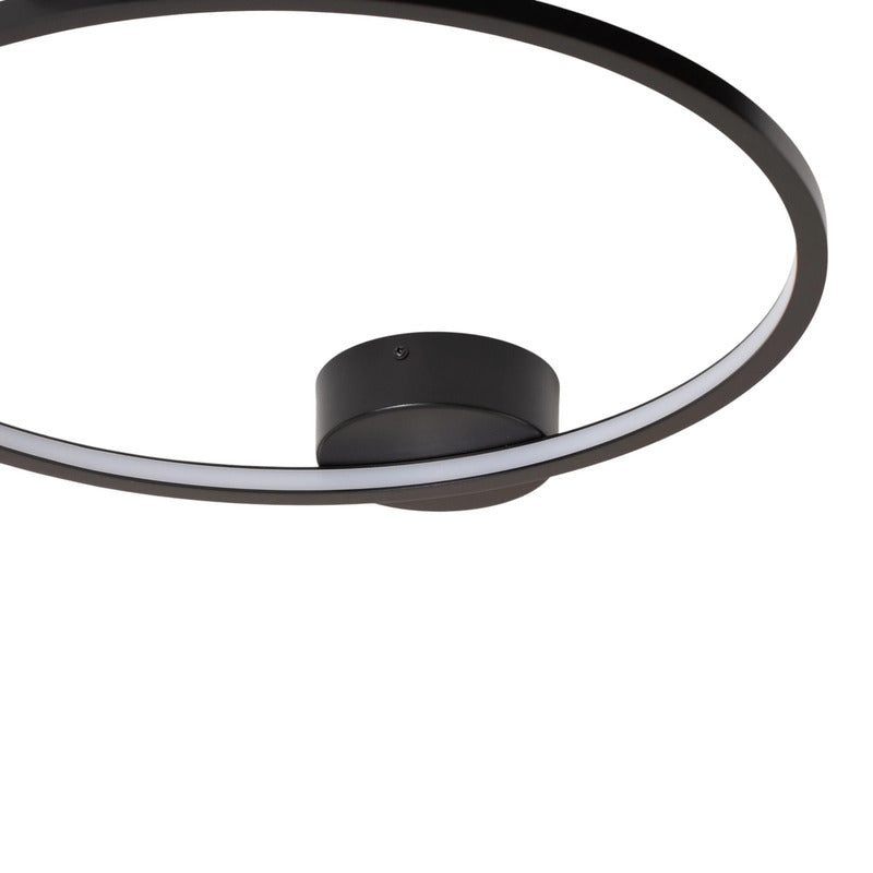 Milagro Lighting Deckenleuchte Lampe Saturno LED schwarz Ringform universalweiß - 5902693788607