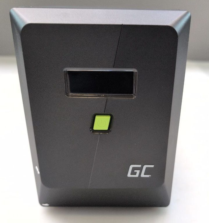 Green Cell USV 1500VA GC-UPSLM900 Notstromversorgung mit 4 Ausgängen Schuko - 5904326375611
