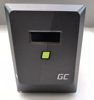 Green Cell USV 1500VA GC-UPSLM900 Notstromversorgung mit 4 Ausgängen Schuko