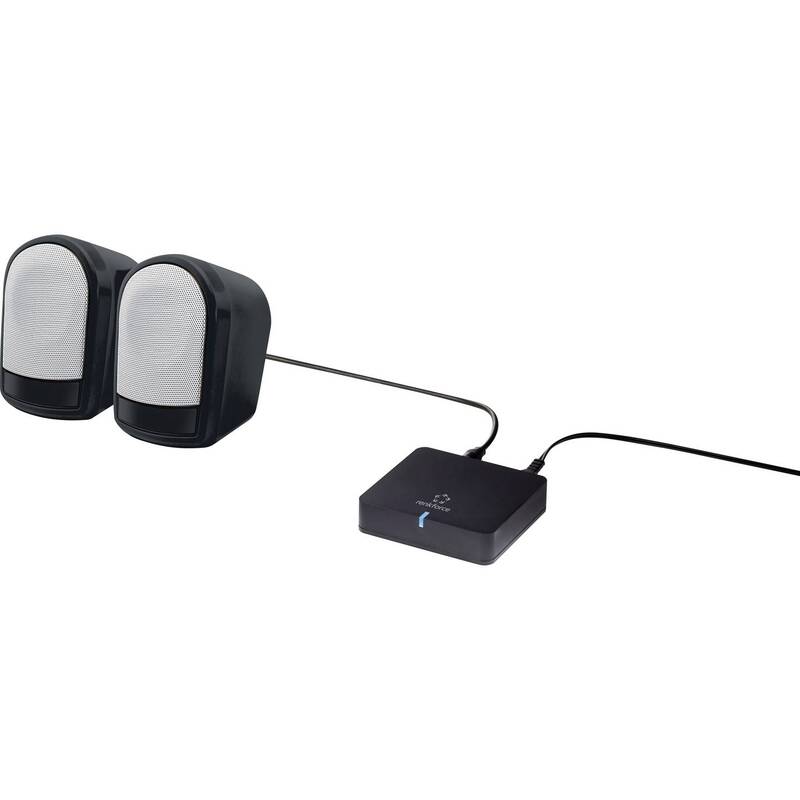 Renkforce Bluetooth Musik-Empfänger aptX Technologie 5.0 20m schwarz Audio 3.5mm - 4053199981816