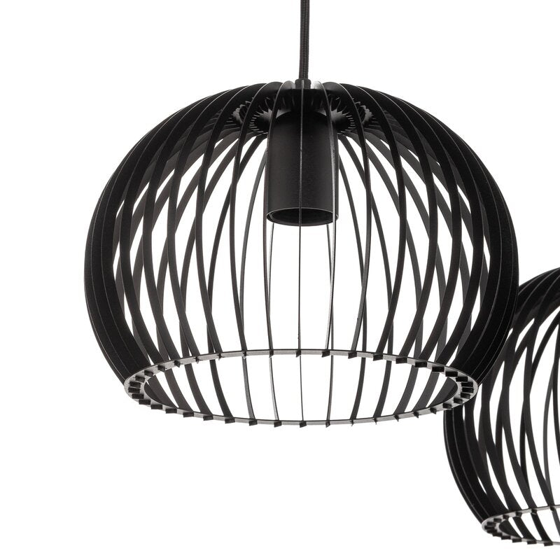 Euluna Hängeleuchte Larus schwarz Stahl LED Hängelampe Deckenlampe Lampe E2631 - 5907623620477