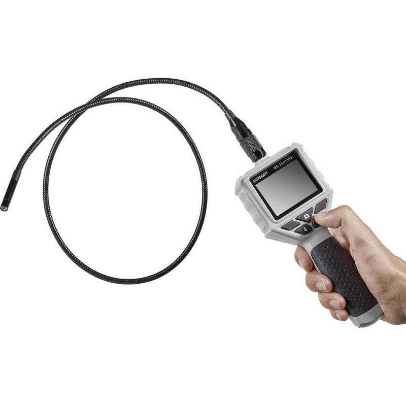 VOLTCRAFT BS-350XIPSD Endoskop Inspektionskamera 88 cm wasserdicht Kamera-Ø 8 mm - 4016138996456