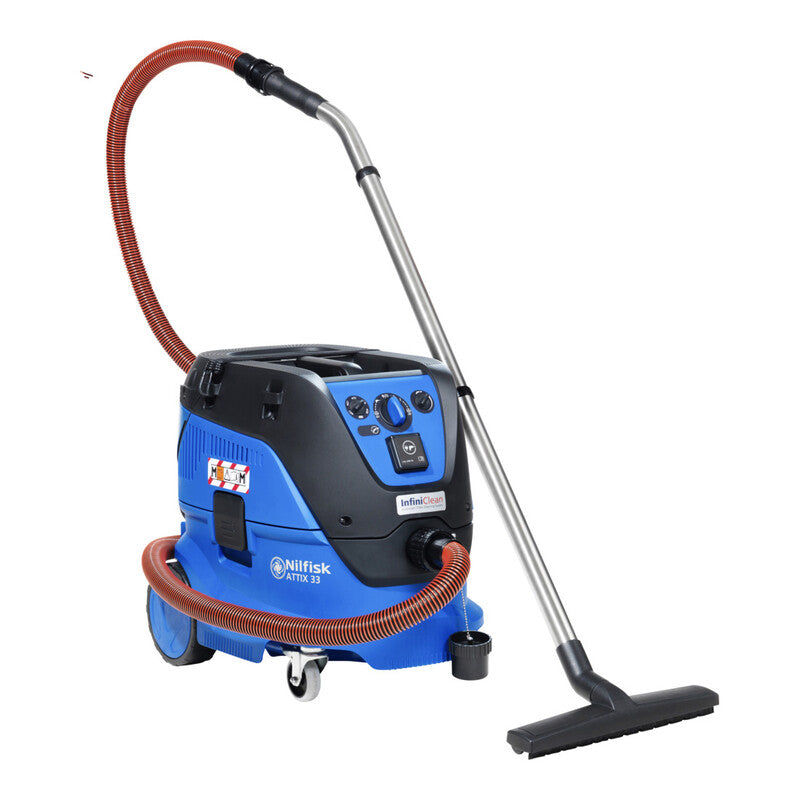 Nilfisk Nass-/Trockensauger ATTIX 33-2M IC 1400W 30l InfiniClean 4500l/min 60dB - 5711145391896