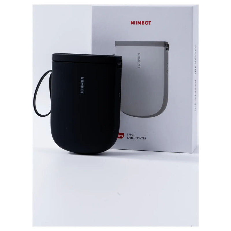 NIIMBOT Etikettendrucker Beschriftungsgerät Mobildrucker D11 H Bluetooth Schwarz - 6977031212150