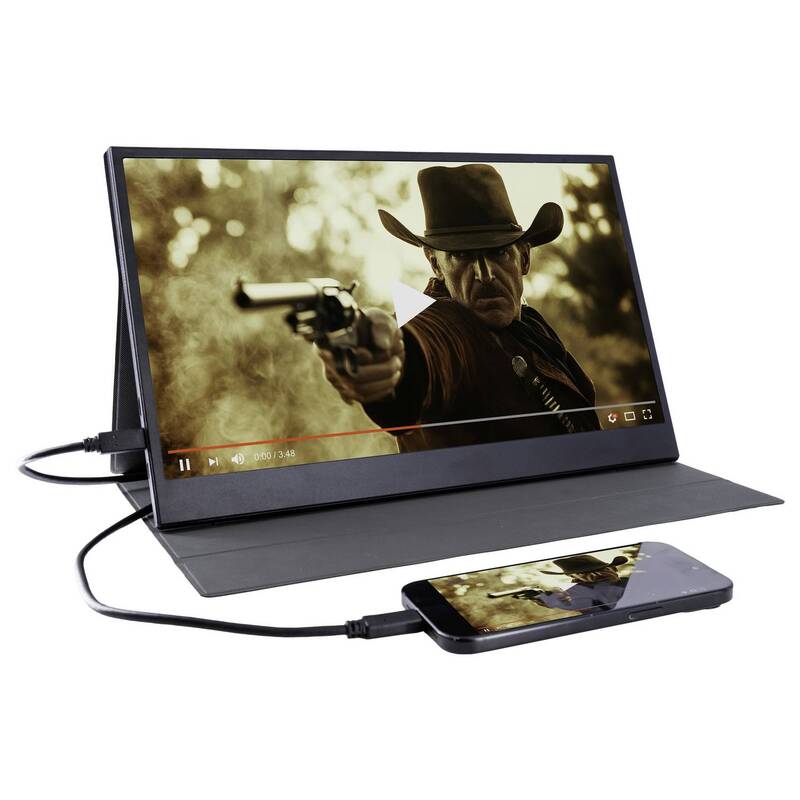 Denver Monitor Bildschirm LED-Display 39,6cm 15,6 Zoll PMO-15604 Full-HD - 5706751085864