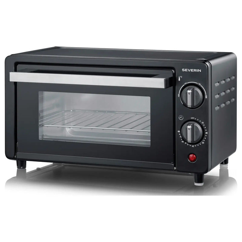 Severin Minibackofen 9 l Elektroofen mit Timerfunktion und Grill 800 W 220 °C - 4069486001839