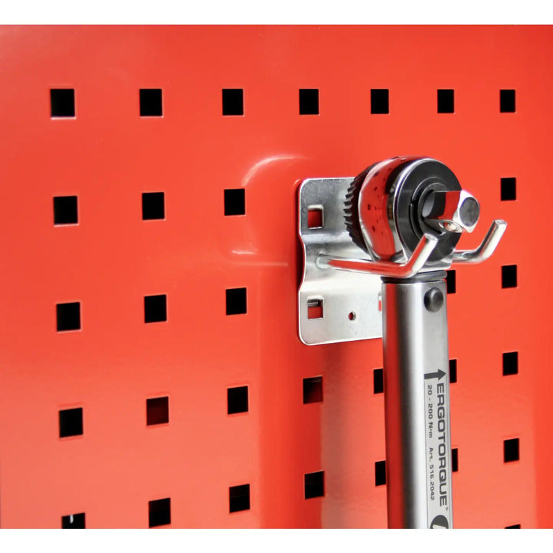 KS Tools Werkstattwagen Stahlblech 7 Schubladen schwarz rot 350kg Traglast - 4042146683019