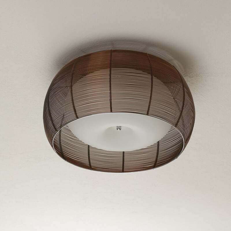 Brilliant Deckenleuchte Relax LED Lampe dimmbar bronze transparent satiniert - 4004353295010