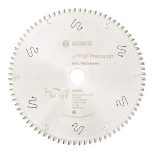 B-Ware Bosch Kreissägeblatt Sägeblatt Multi Material 254mm 30mm 2,3mm 80 Zähne