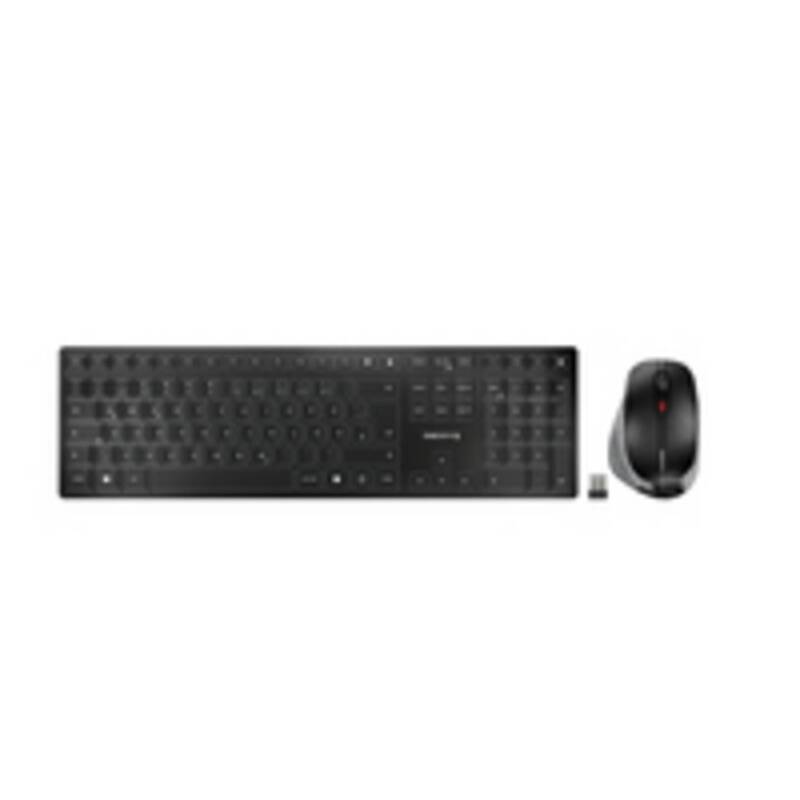 CHERRY DW 9500 SLIM Bluetooth Tastatur Maus-Set Deutsch QWERTZ Schwarz - 4025112091896