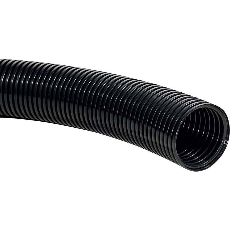 HellermannTyton Wellrohr Schutzschlauch Polypropylen 11,8 mm Schwarz 20 Meter - 2050001311689