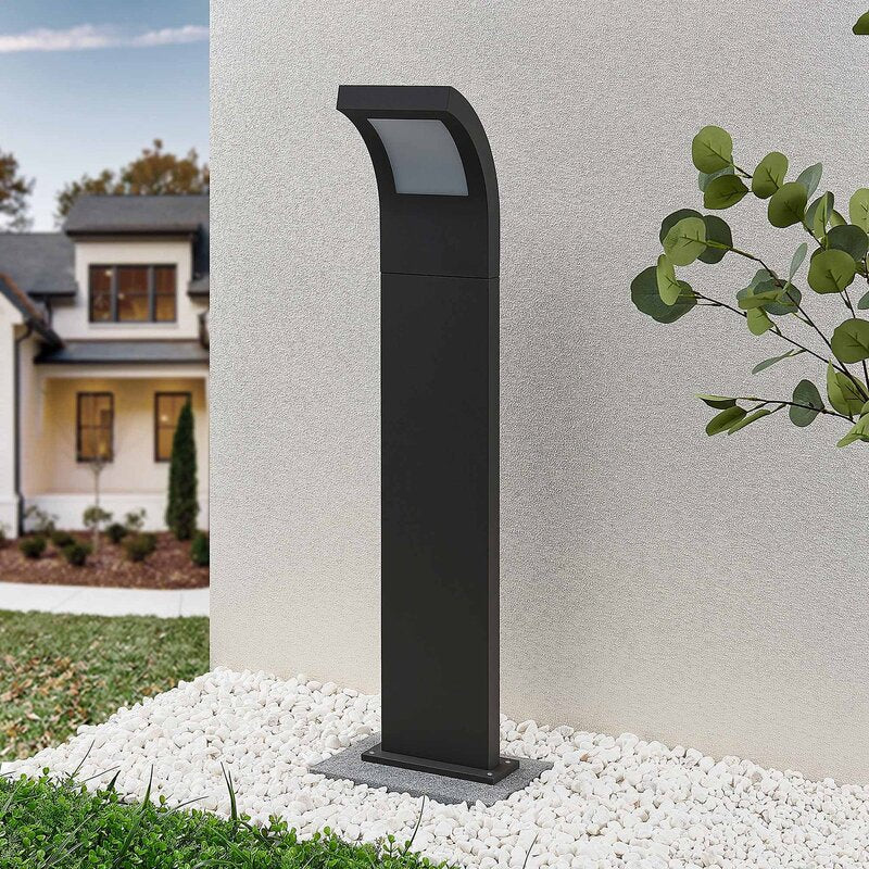 Arcchio Wegeleuchte Advik LED Gartenlampe Pollerleuchte anthrazit 100cm IP65 - 4251096566352