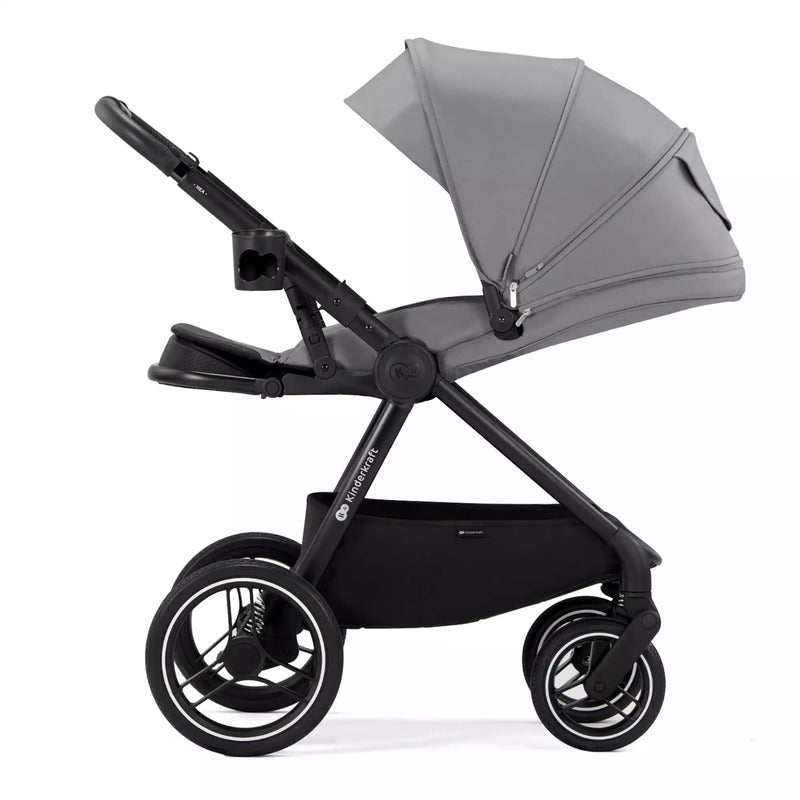 Kinderkraft Kinderwagen Buggy Kombikinderwagen Nea 2in1 Platinum Grey Testsieger - 5902533919826