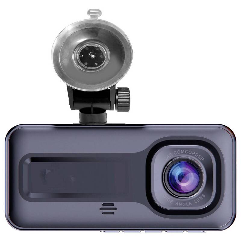 Denver CCT-2500 Dashcam Doppelkamera 1080P G-Sensor 2 Zoll Bildschirm - 5706751081538