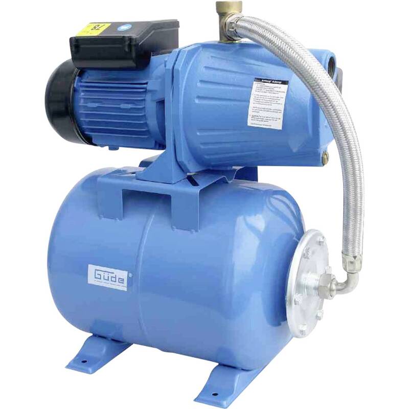 Güde Hauswasserwerk HWW 1300 G Wasserpumpe 4000 l/h 1300W selbstansaugend 24l - 4015671941954