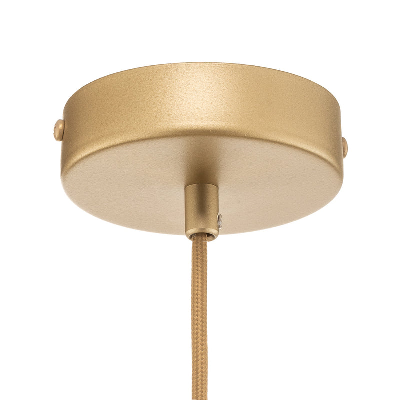 Hängeleuchte Fera gold schwarz gesprenkelt dimmbar Lampe Ø90cm Made in Europe - 5907554418716