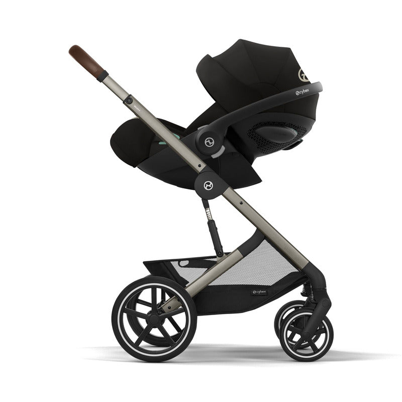 Cybex Babyschale Cloud G i-Size Autositz Gruppe 0+ Moon Black 14fach verstellbar - 4063846478675