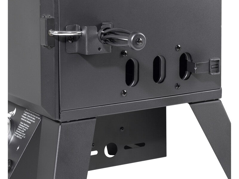 El Fuego Gasgrill Portland XL Grillgerät 4,4kW Schwarz Garten 64x127,5x50cm - 4250373231723