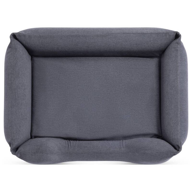 Intex Hundebett Hundeliege anthrazit aufblasbar für kleine Hunde XS/S 79x58cm - 6941057429335